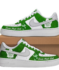 Toronto Maple Leafs St. Patrick’s Day 2026 Air Force 1 Shoes Sneakers