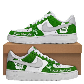Toronto Maple Leafs St. Patrick’s Day 2026 Air Force 1 Shoes Sneakers