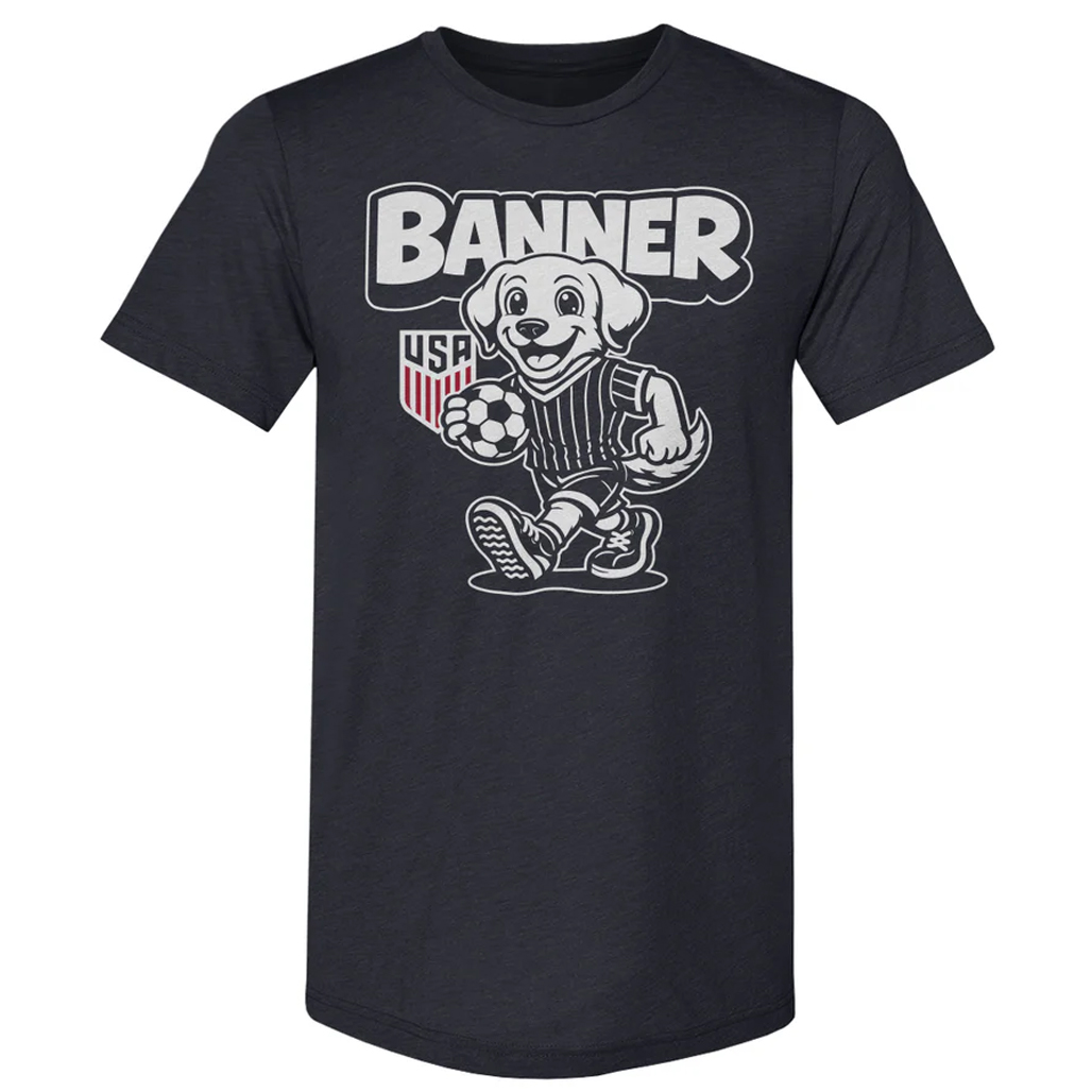 U.S.-Soccer-Mascot-Banner-T-Shirt.jpg U.S. Soccer Mascot Banner T-Shirt