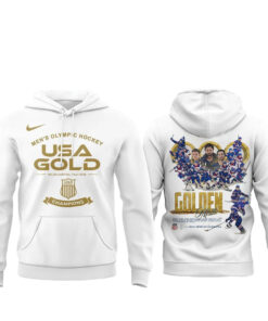 USA Gold Men's Olympic Hockeys Champions 2026 Hoodie