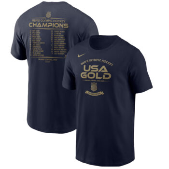 USA Hockey 2026 Winter Olympics Gold Medal Roster T-Shirt