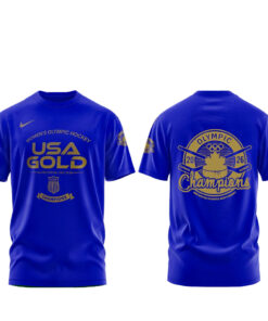 USA Hockey Gold Medal Milano Cortina 2026 Champions Shirt
