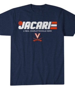 UVA Basketball Jacari White A Real Charlottesville Hero T-Shirt