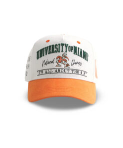 University Of Miami National Champs It’s All About The Hurricanes Hat