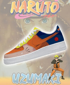 Uzumaki Naruto Version 4 Air Force 1 Shoes Sneakers