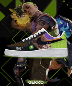 Valorant Gekko Air Force 1 Shoes Sneakers