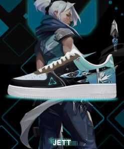 Valorant Jett Air Force 1 Shoes Sneakers
