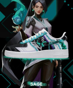 Valorant Sage Air Force 1 Shoes Sneakers