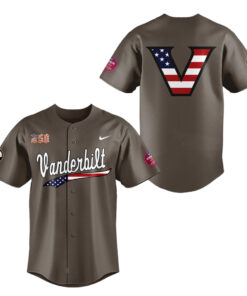 Vanderbilt Commodores 2026 Salute To Service Baseball Jersey