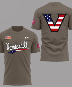 Vanderbilt Commodores 2026 Salute To Service USA Military Shirt