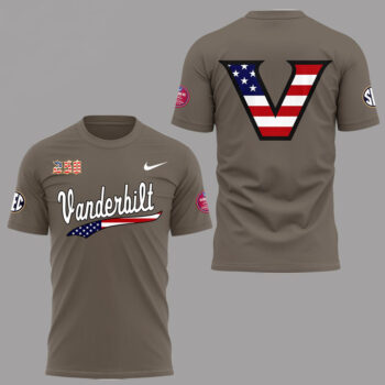 Vanderbilt Commodores 2026 Salute To Service USA Military Shirt