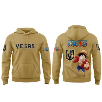 Vegas Golden Knights x One Piece National Hockey League Anime Night 2026 Hoodie