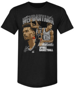 Victor Wembanyama San Antonio Spurs Collage T-Shirt