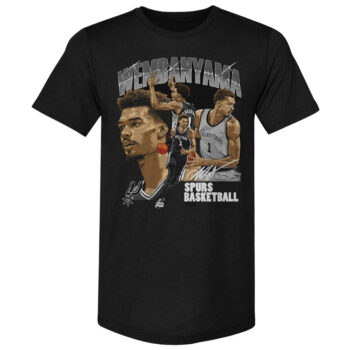 Victor Wembanyama San Antonio Spurs Collage T-Shirt