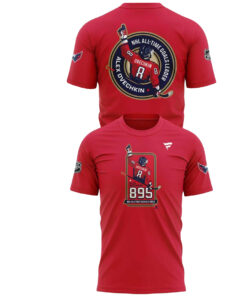Washington Capitals Alexander Ovechkin 2026 Tribute Night T-Shirt