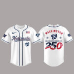 Washington Nationals America 250th Anniversary Of USA 2026 Baseball Jersey