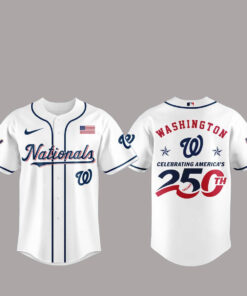 Washington Nationals America 250th Anniversary Of USA 2026 Baseball Jersey