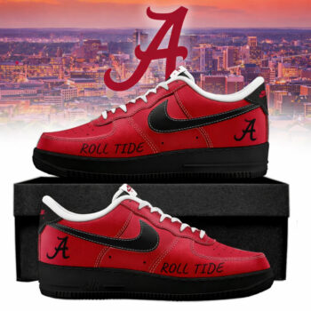 Alabama Crimson Tide 2026 Roll Tide Air Force 1 Shoes Sneakers