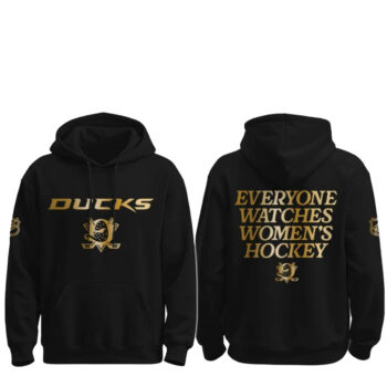 Anaheim Ducks Celebrating Women In Hockey Month Hoodie