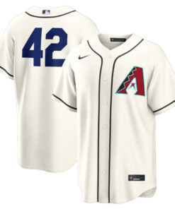 Arizona Diamondbacks Cream Home 2026 Jackie Robinson Day Baseball Jersey
