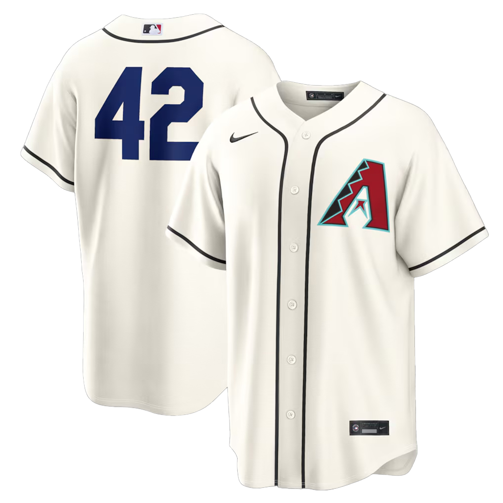 Arizona-Diamondbacks-Cream-Home-2026-Jackie-Robinson-Day-Baseball-Jersey.jpg Arizona Diamondbacks Cream Home 2026 Jackie Robinson Day Baseball Jersey