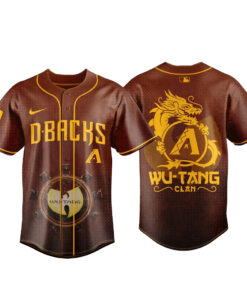 Arizona Diamondbacks Wu-Tang Clan The Final Chamber US Tour 2026 Baseball Jersey