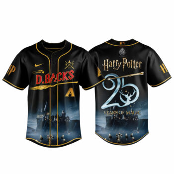 Arizona Diamondbacks x Harry Potter 25 Years Of Magic Baseball Jersey