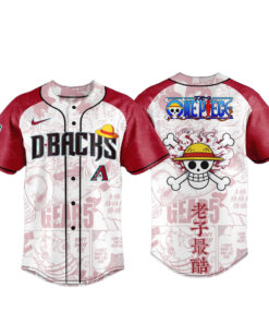 Arizona Diamondbacks x One Piece Night 2026 Game Baseball Jersey