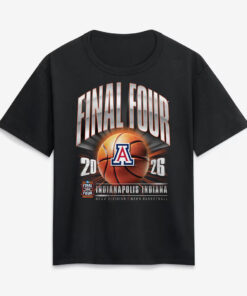 Arizona Wildcats 2026 NCAA Men's Basketball Tournament March Madness Final Four T-Shirt