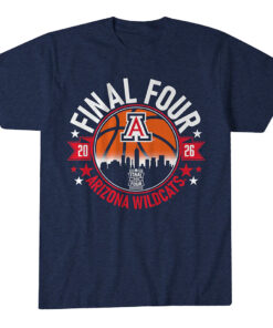 Arizona Wildcats MBB 2026 Final Four T-Shirt