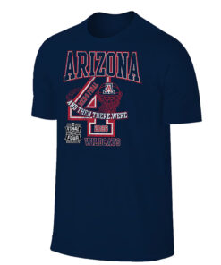 Arizona Wildcats Mens Basketball 2026 Final Four Number T-Shirt
