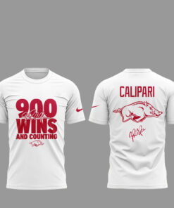 Arkansas Razorbacks Basketball Coach John Calipari 900 Wins and Counting Shirt