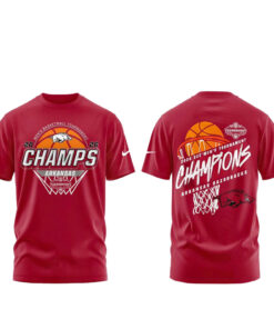 Arkansas Razorbacks Men’s Basketball 2026 SEC Tournament Champions Locker Room Shirt