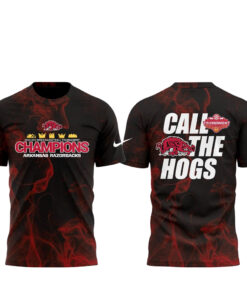 Arkansas Razorbacks SEC Tournament Champions 2026 Call The Hogs Shirt