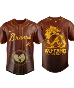 Atlanta Braves Wu-Tang Clan The Final Chamber US Tour 2026 Baseball Jersey