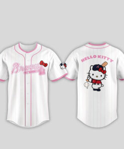 Atlanta Braves x Hello Kitty Day 2026 Baseball Jersey