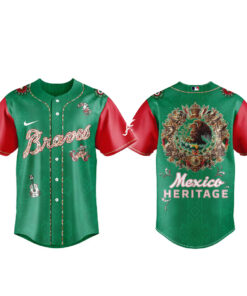 Atlanta Braves x Mexican Heritage Night Baseball Jersey