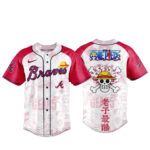 Atlanta Braves x One Piece Night 2026 Game Baseball Jersey 1 Atlanta Braves x One Piece Night 2026 Game Baseball Jersey