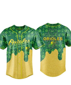 Baltimore Orioles Happy St Patrick’s Day 2026 Baseball Jersey