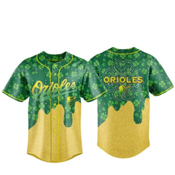 Baltimore Orioles Happy St Patrick’s Day 2026 Baseball Jersey