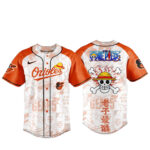 Baltimore Orioles x One Piece Night 2026 Game Baseball Jersey