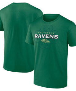 Baltimore Ravens Green Celtic Luck T-Shirt