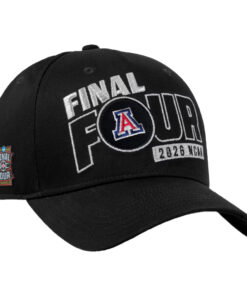 Black Arizona Wildcats 2026 NCAA Men's Basketball Tournament March Madness Final Four Locker Room Hat