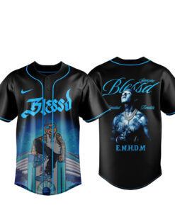 Blessd El Mejor Hombre Del Mundo Tour USA 2026 Baseball Jersey