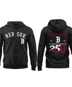 Boston Red Sox 2026 Celebrating America’s 250th Black Hoodie