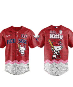 Boston Red Sox Hello Kitty 2026 Homerun Charm Baseball Jersey