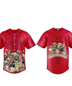 Boston Red Sox Miyazaki Hayao 40 Years Of Studio Ghibli 2026 Baseball Jersey