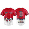 Boston Red Sox Peanuts Day 2026 Gameday Celebration Baseball Jersey 3 Boston Red Sox Peanuts Day 2026 Gameday Celebration Baseball Jersey