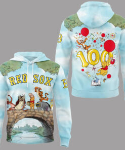 Boston Red Sox Winnie Pooh 100th Anniversary 2026 Hoodie