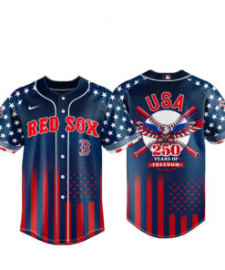 Boston Red Sox x 250th Anniversary of the United States Baseball Jersey